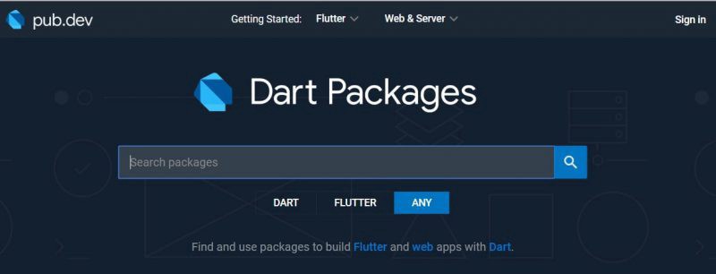 Como publicar um pacote para Flutter dentro do pub.dev